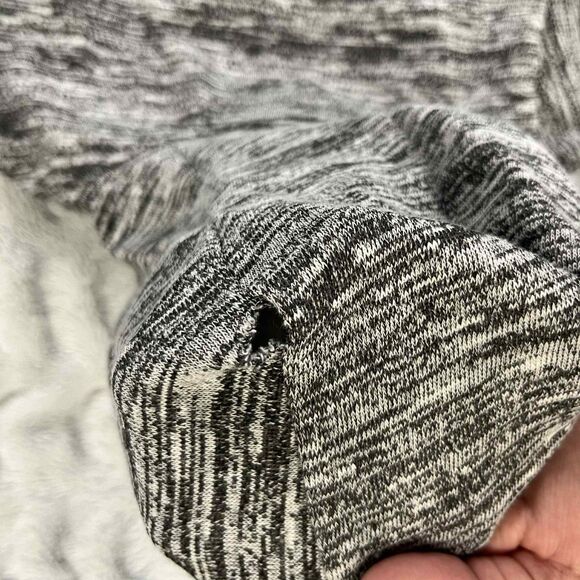 Encrypted Supply Co Hoodie Boys L 14-16 Gray Short Sleeve Colorblock Shirt - Picture 4 of 6